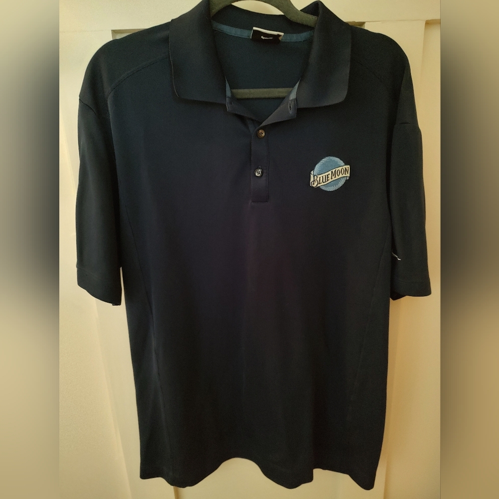 Men's Nike Navy Golf Shirt